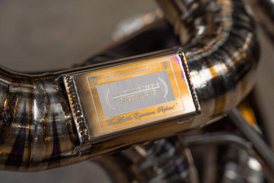 Lamborghini Huracan Performante /  EVO / STO / Tecnica True F1 / Valved Exhaust system