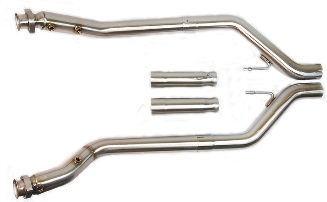 MBH Motorsports Coupe Biturbo Downpipe Mercedes Benz S550 2007-2018