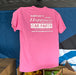 Precision Raceworks "Money Can't Buy Happiness..." T-Shirt (Pink) Back