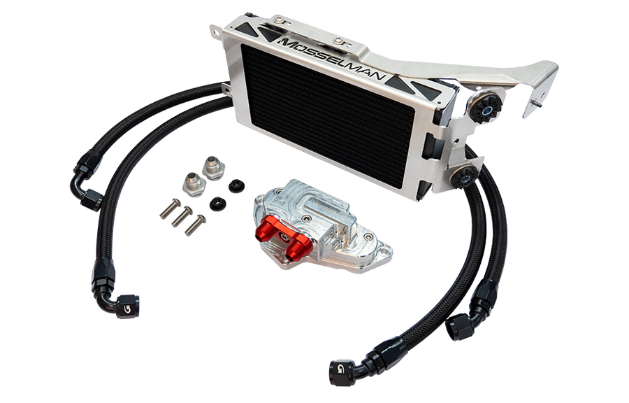 Mosselman SINGLE OIL COOLER KIT, BMW 3-SERIES E9X 335i N54/N55