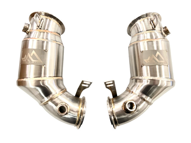 MAD Primary Catted Downpipes S63R for BMW M5 F90/ M8 F92