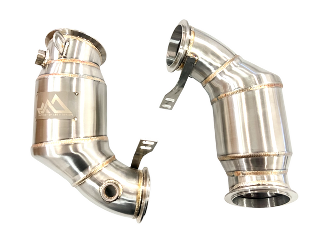 MAD Primary Catted Downpipes S63R for BMW M5 F90/ M8 F92