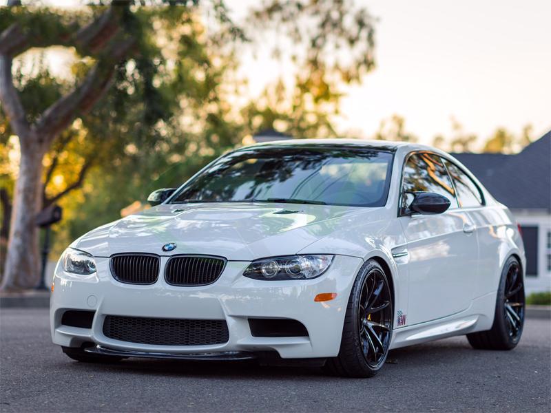 BMW E9X M3 CRT Style Carbon Fiber Lip Spoiler