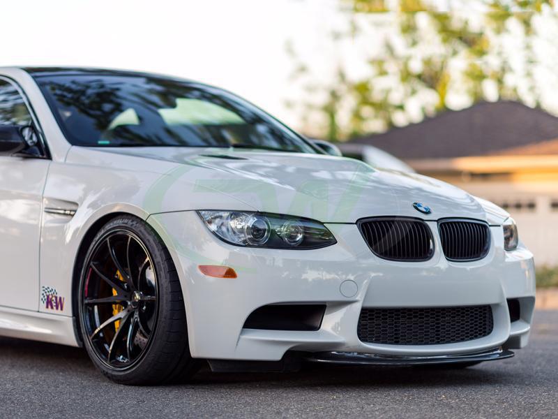 BMW E9X M3 CRT Style Carbon Fiber Lip Spoiler