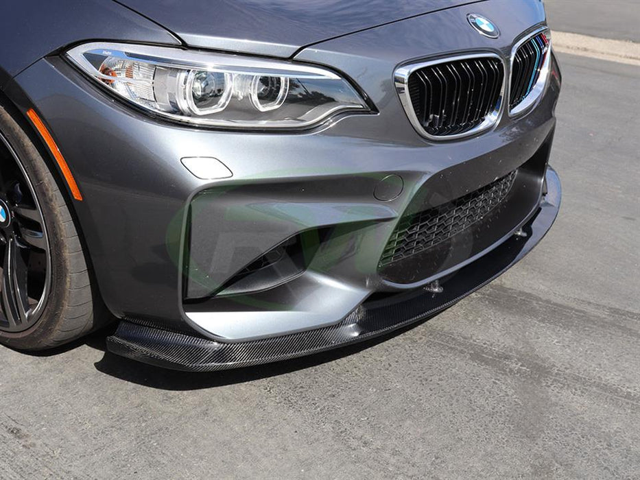 BMW F87 M2 3D Style CF Front Lip Spoiler