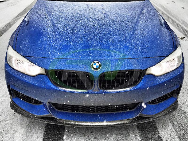 BMW F32 F33 F36 3D Style Carbon Fiber Front Lip