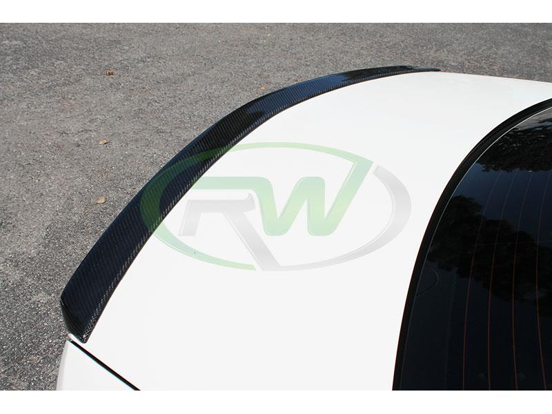 Mercedes W204 AMG Style Carbon Fiber Trunk Spoiler