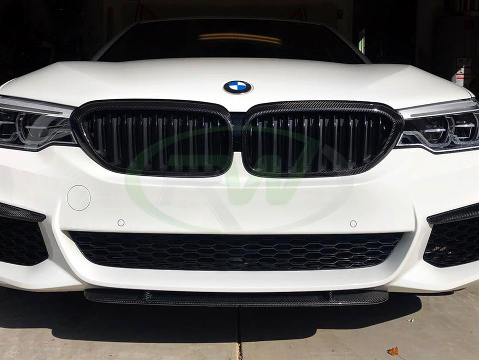 BMW G30 Carbon Fiber Center Front Lip