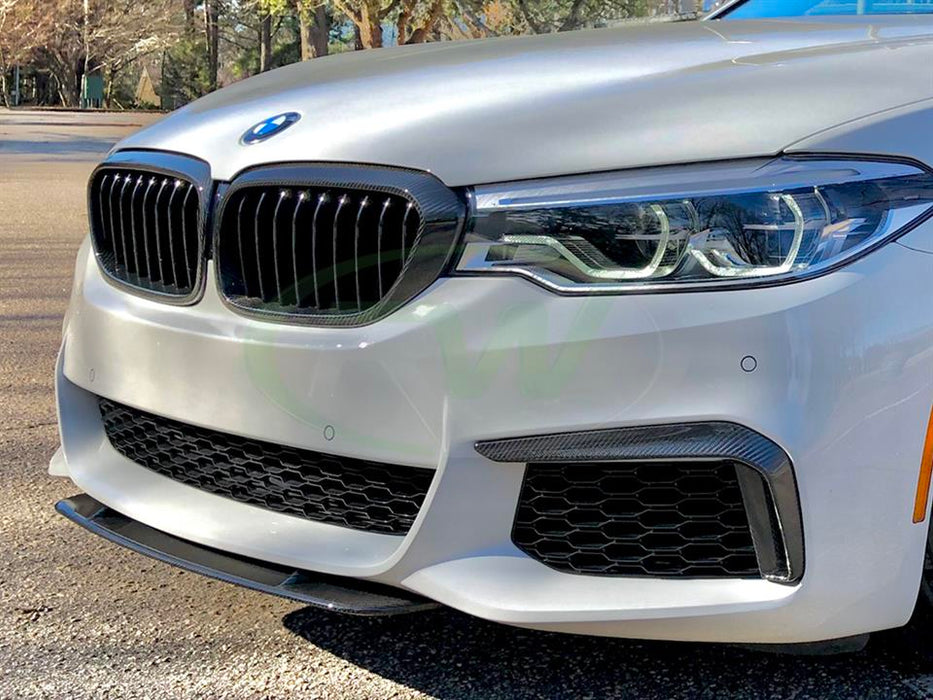 BMW G30 Carbon Fiber Center Front Lip