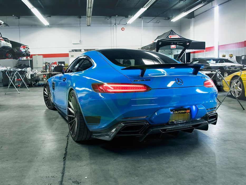 Mercedes C190 GT GTS Carbon Fiber Diffuser