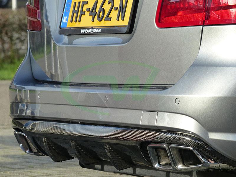 Mercedes W212 AMG DTM Carbon Fiber Diffuser