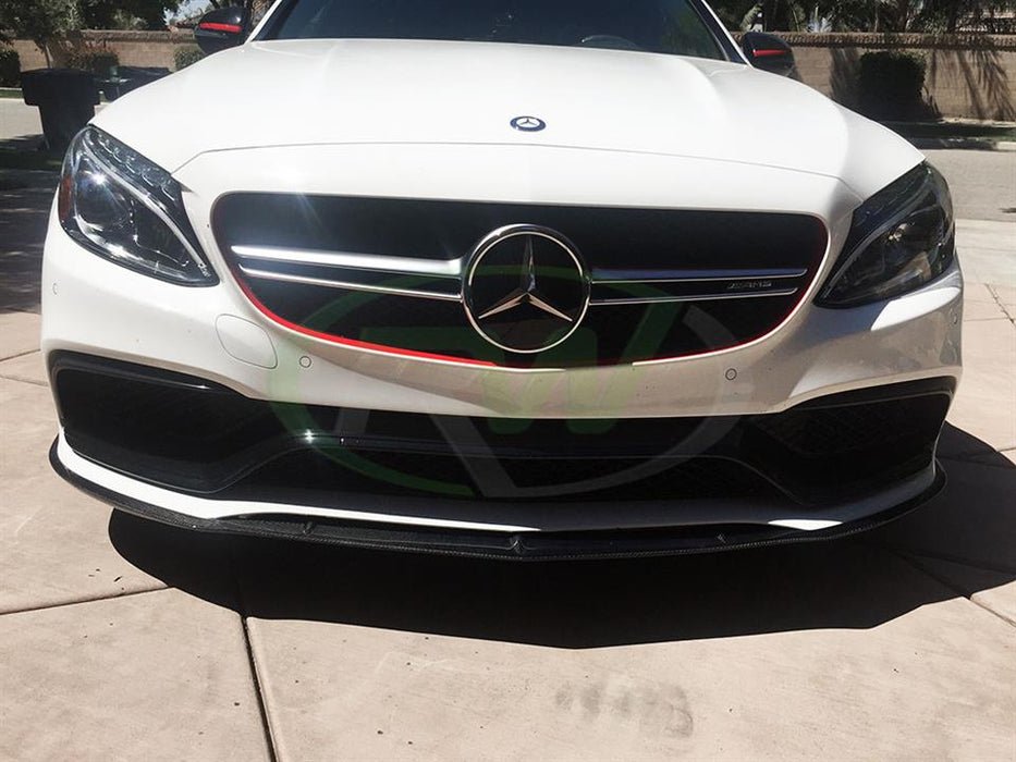 Mercedes W205 C63 Edition 1 Style CF Front Lip