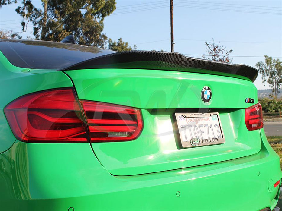 BMW F30 / F80 M3 GTX Carbon Fiber Trunk Spoiler