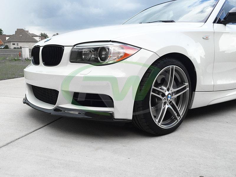 BMW E82 E88 Carbon Fiber Front Lip Spoiler