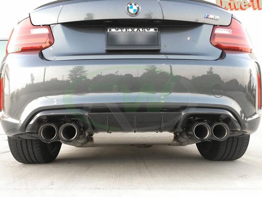 BMW F87 M2 Performance Style CF Diffuser