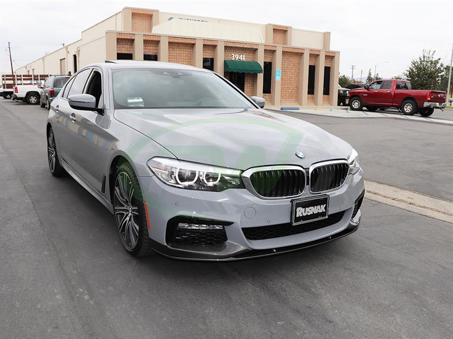 BMW G30 Performance Style CF Front Lip Spoiler