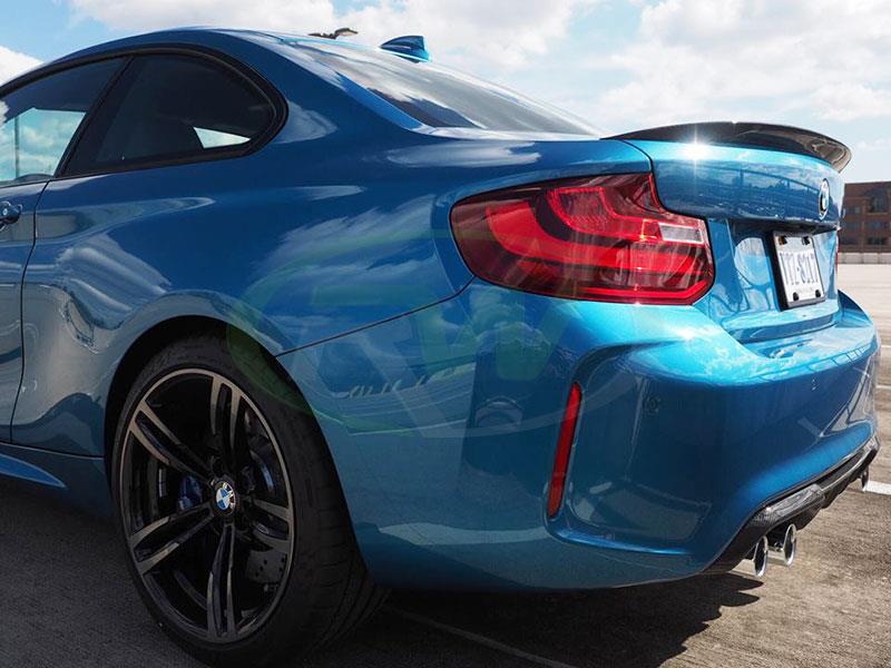 BMW F87 M2 Performance Style CF Diffuser