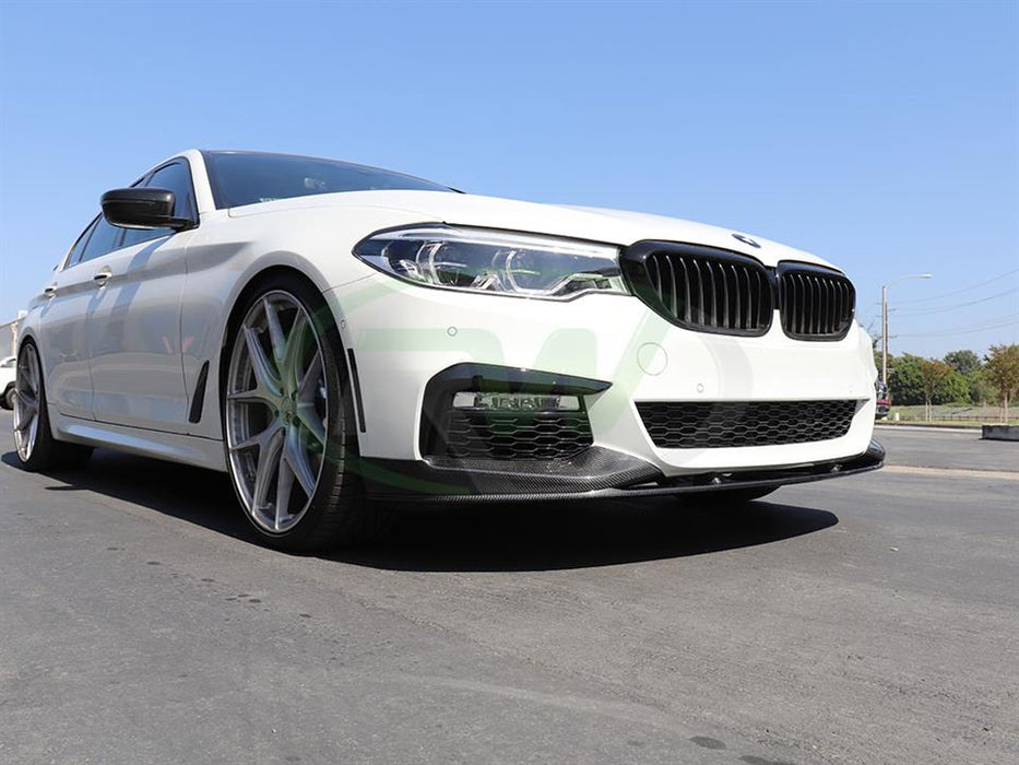 BMW G30 Performance Style CF Front Lip Spoiler