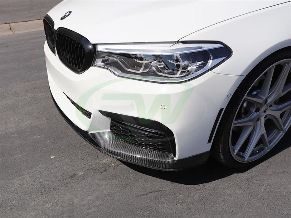 BMW G30 Performance Style CF Front Lip Spoiler