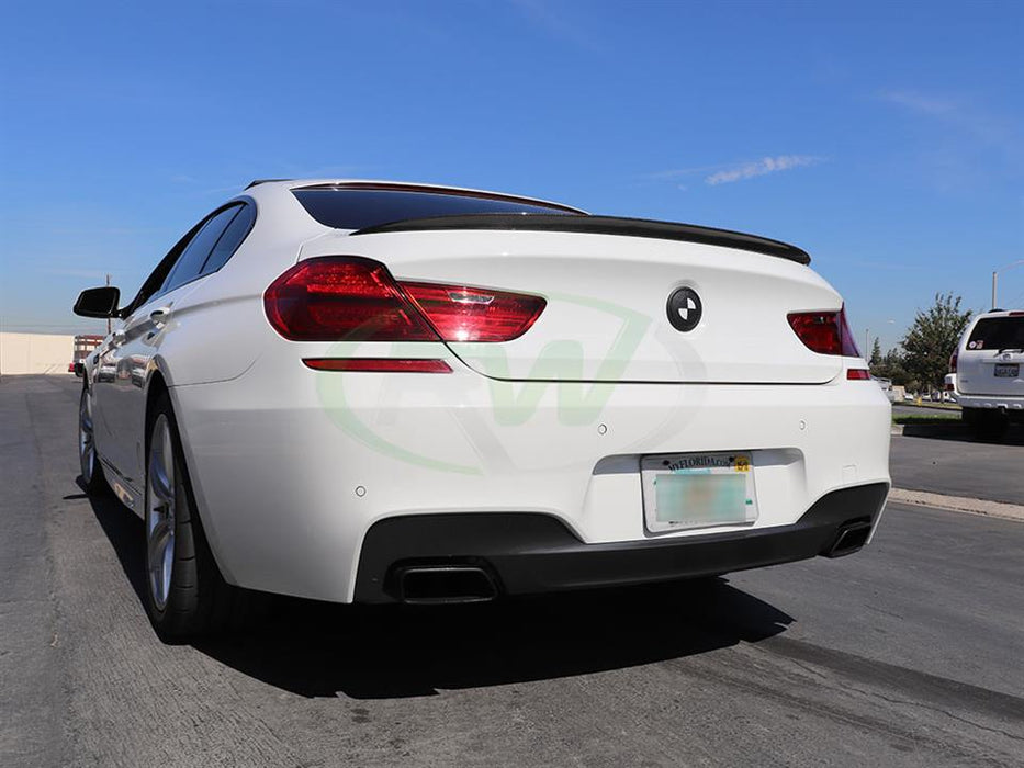 BMW F06 F13 Perf Style Carbon Fiber Trunk Spoiler