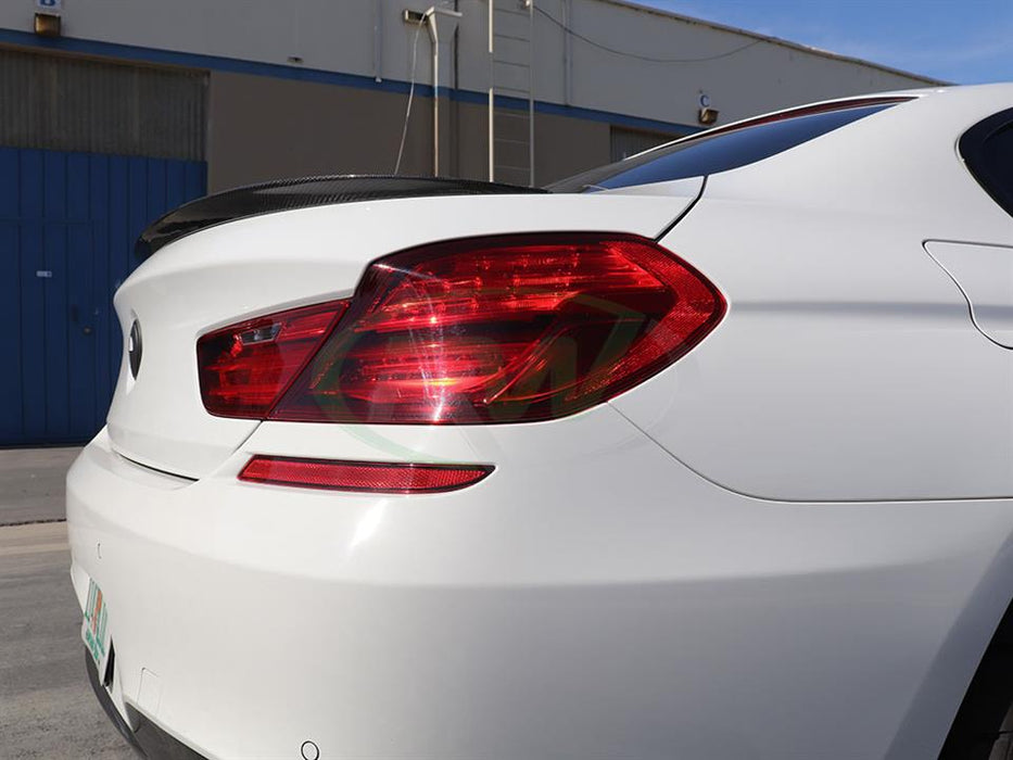 BMW F06 F13 Perf Style Carbon Fiber Trunk Spoiler