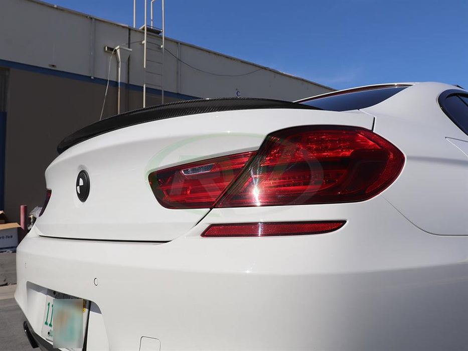 BMW F06 F13 Perf Style Carbon Fiber Trunk Spoiler