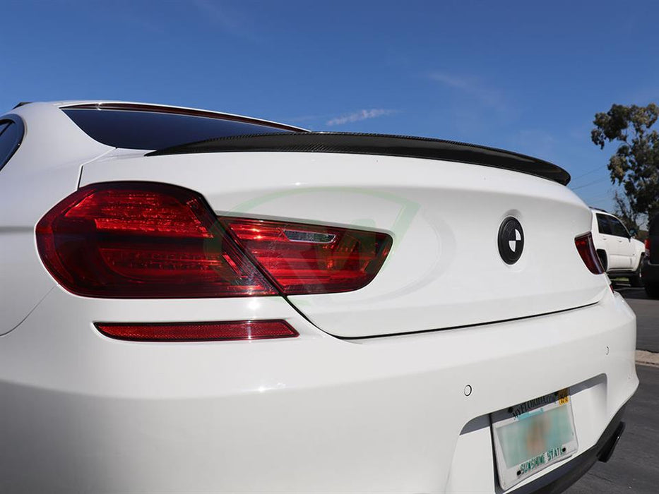 BMW F06 F13 Perf Style Carbon Fiber Trunk Spoiler