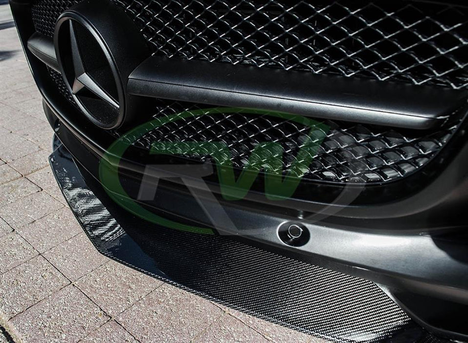 Mercedes SLS Renn Style Carbon Fiber Front Lip