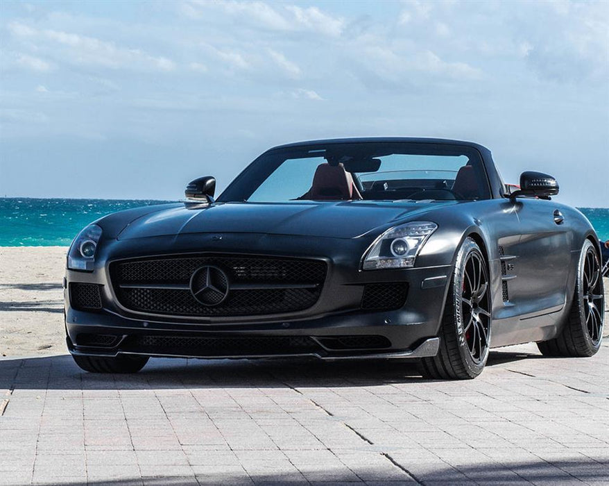 Mercedes SLS Renn Style Carbon Fiber Front Lip