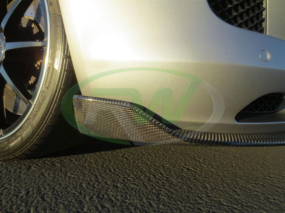 Mercedes SLS Renn Style Carbon Fiber Front Lip