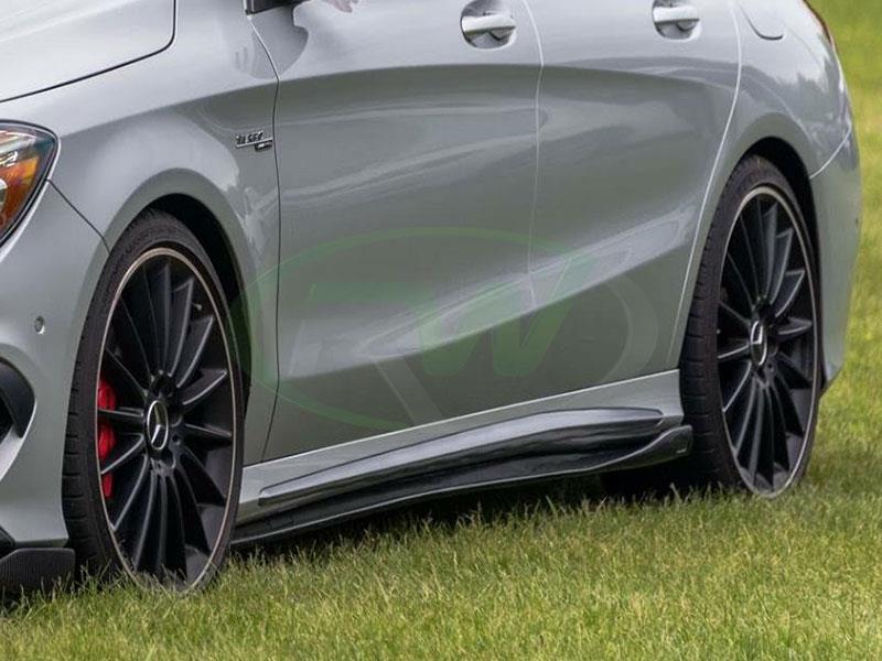 Mercedes CLA250/CLA45 CF Side Skirt Extensions