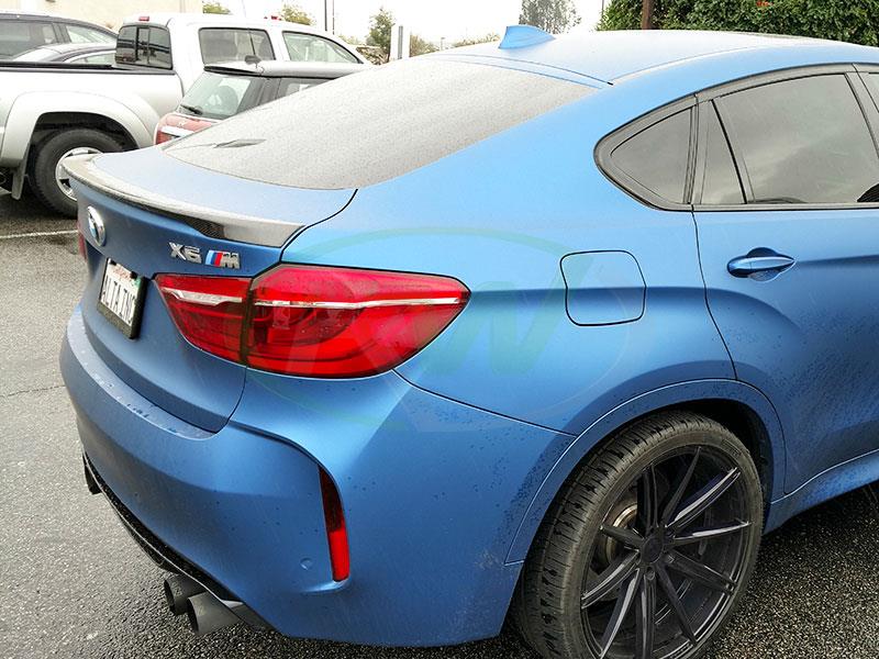 BMW F16 X6 F86 X6M Carbon Fiber Trunk Spoiler