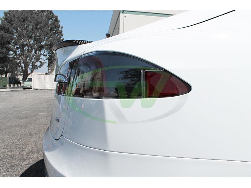 Tesla Model S Carbon Fiber Trunk Spoiler