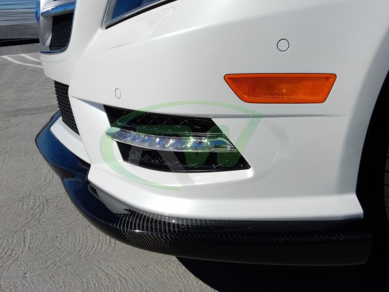 Mercedes W218 CLS550 Carbon Fiber Front Lip Spoiler