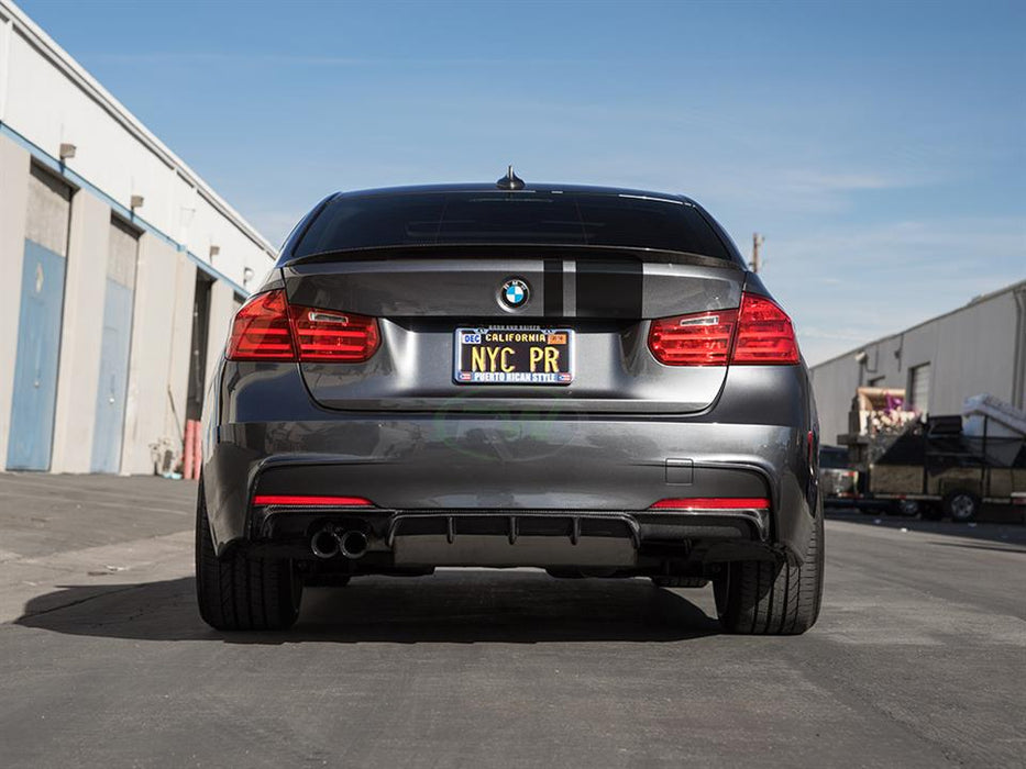 BMW F30 F31 Performance Style Carbon Fiber Diffuser