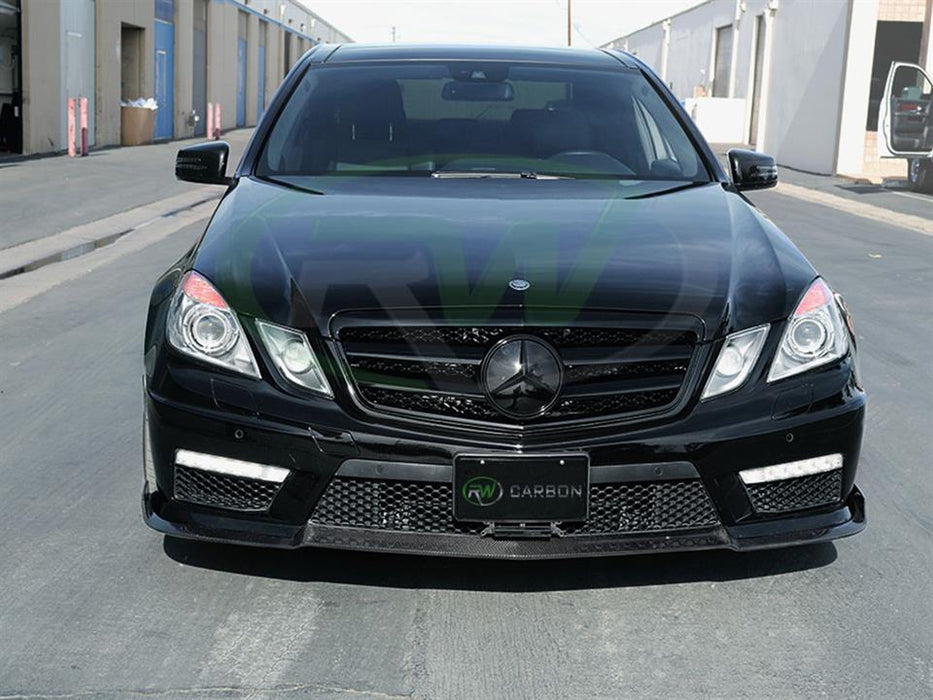 Mercedes W212 E63 Renn Style CF Front Lip 10-13