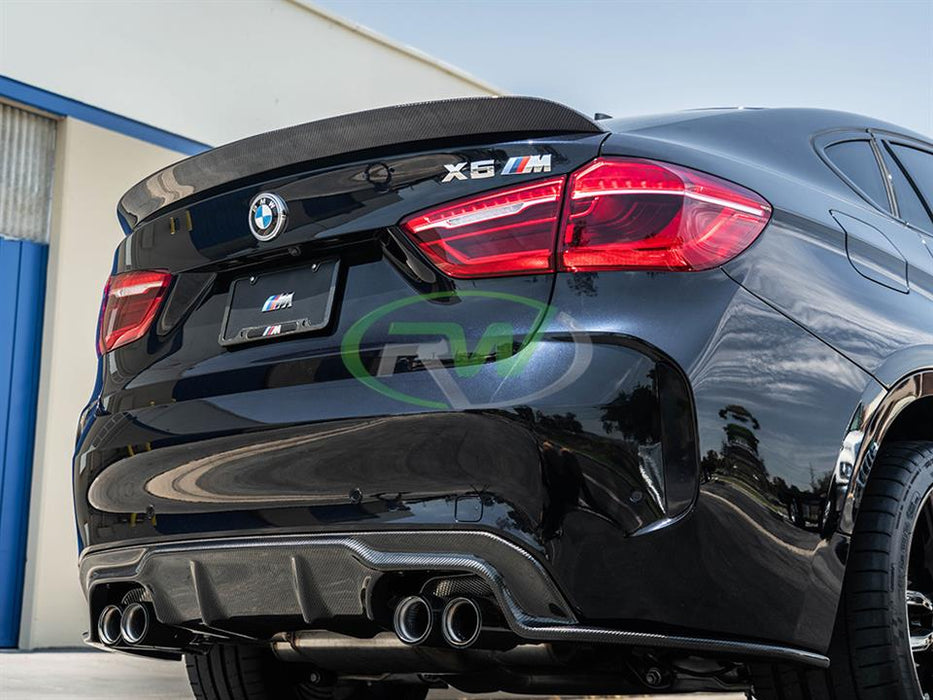 BMW F16 X6/F86 X6M 3D Style CF Trunk Spoiler