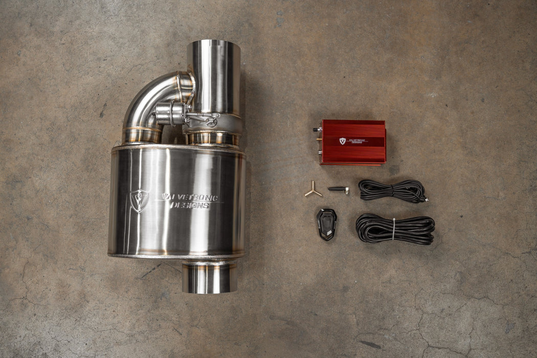 UNIVERSAL VALVED MUFFLER KIT