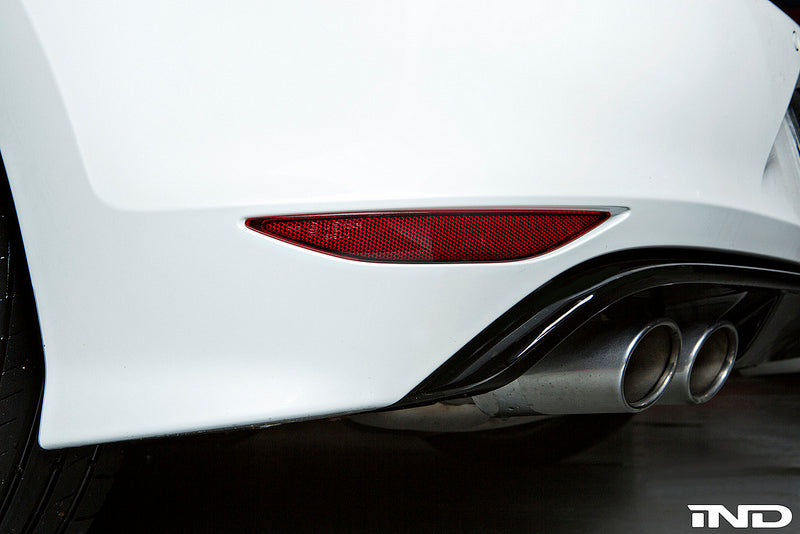 Acexxon MK7 Golf R Rear Reflector Insert Set - Honeycomb