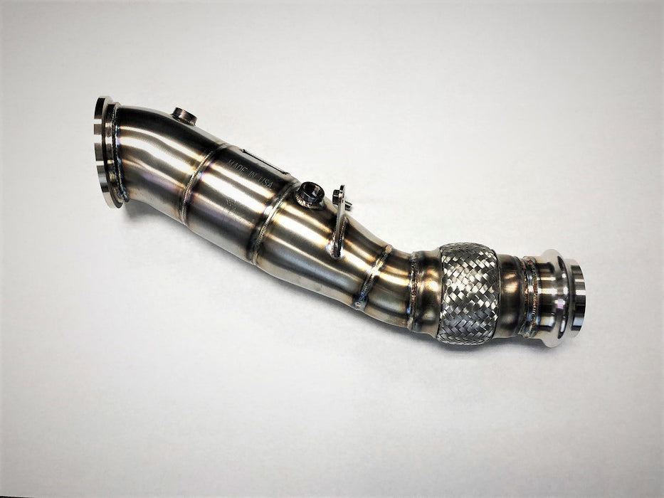 Competition Series 4" Catless Downpipe for B46 Engine (US Spec)