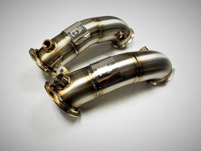 Competition Series Catless Downpipes S63M Engine