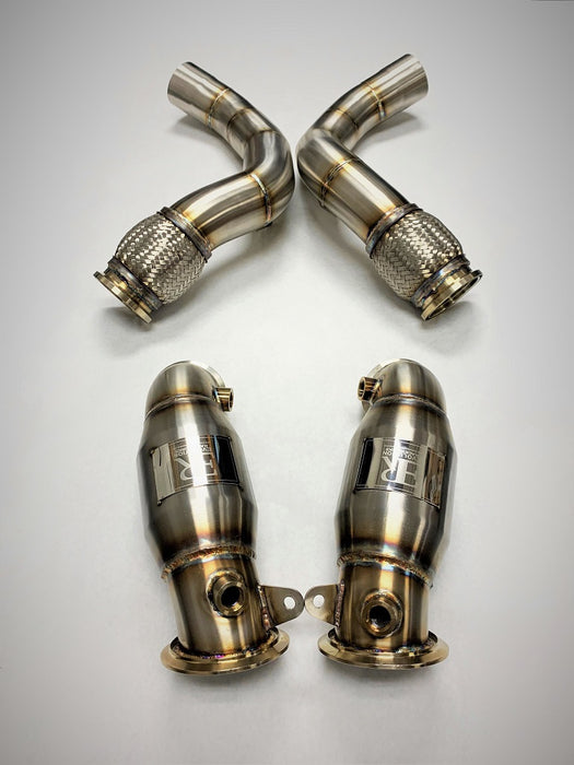 Sports Series High Flow Catted Downpipe for S63M Engine