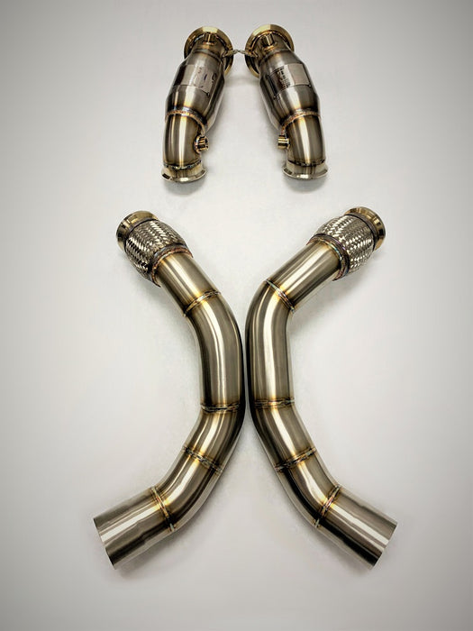 Sports Series High Flow Catted Downpipe for S63M Engine