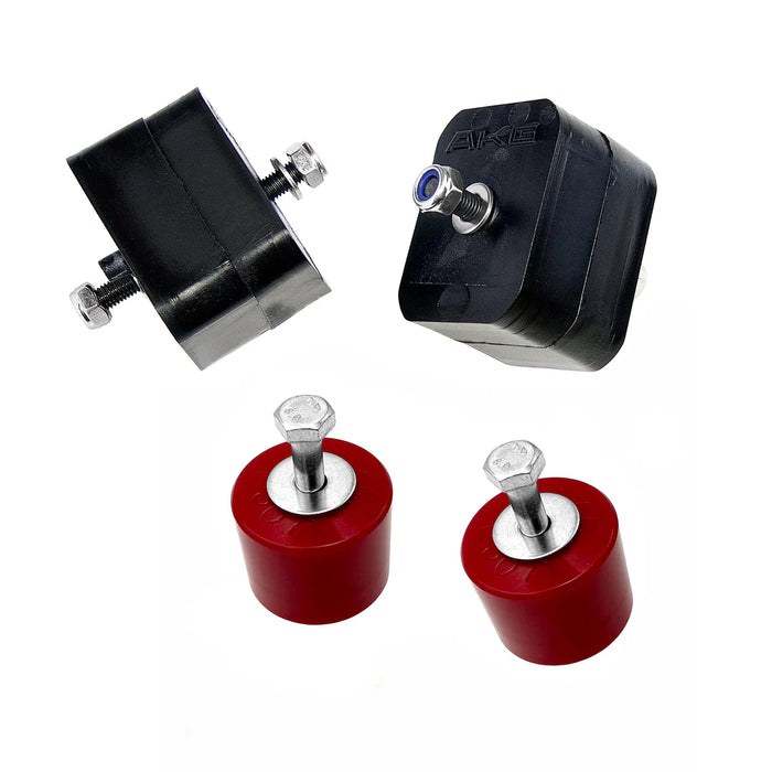 BMW E30 M50/M52/S50/S52 Swap Motor Mounts, Poly 70A