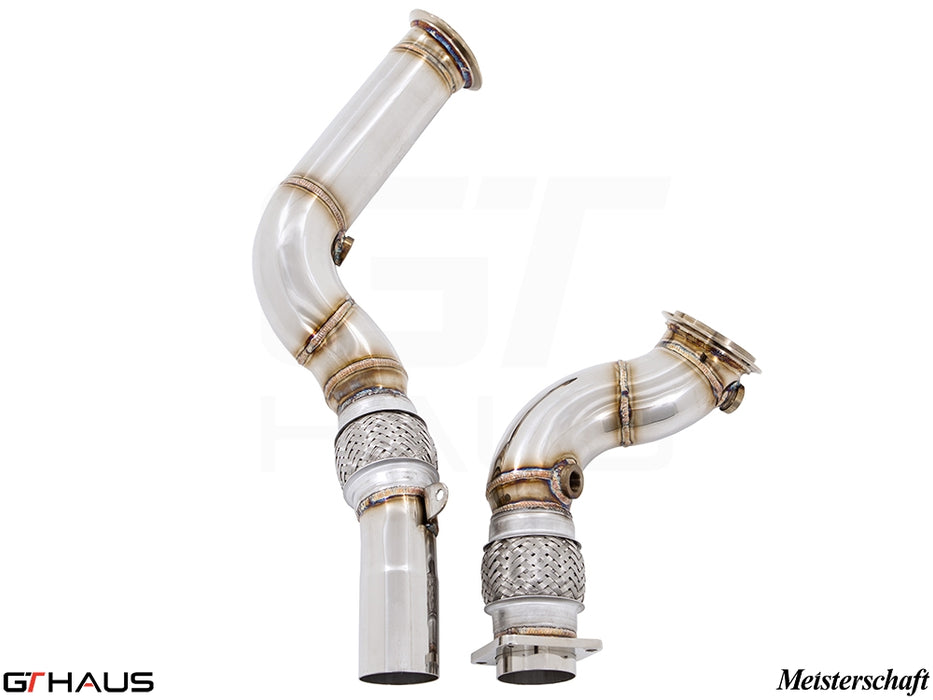 Meisterschaft Down Pipe Section – Cat Elimination Pipes (76mm piping) for F87 C/CS