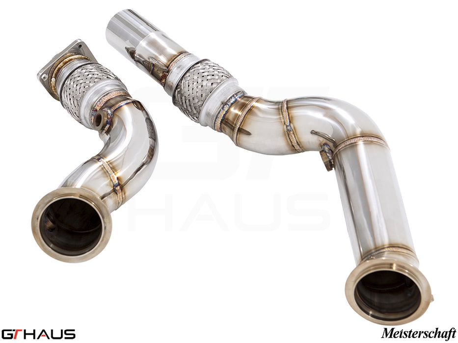 Meisterschaft Down Pipe Section – Cat Elimination Pipes (76mm piping) for F87 C/CS