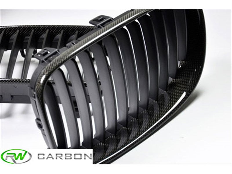 BMW E82 E88 Carbon Fiber Kidney Grilles