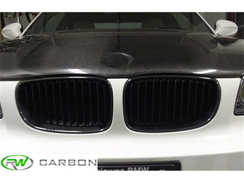 BMW E82 E88 Carbon Fiber Kidney Grilles