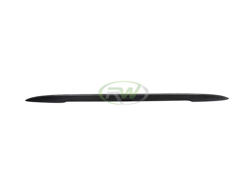 BMW E92 M3 1x1 Carbon Fiber Perf Style Trunk Spoiler