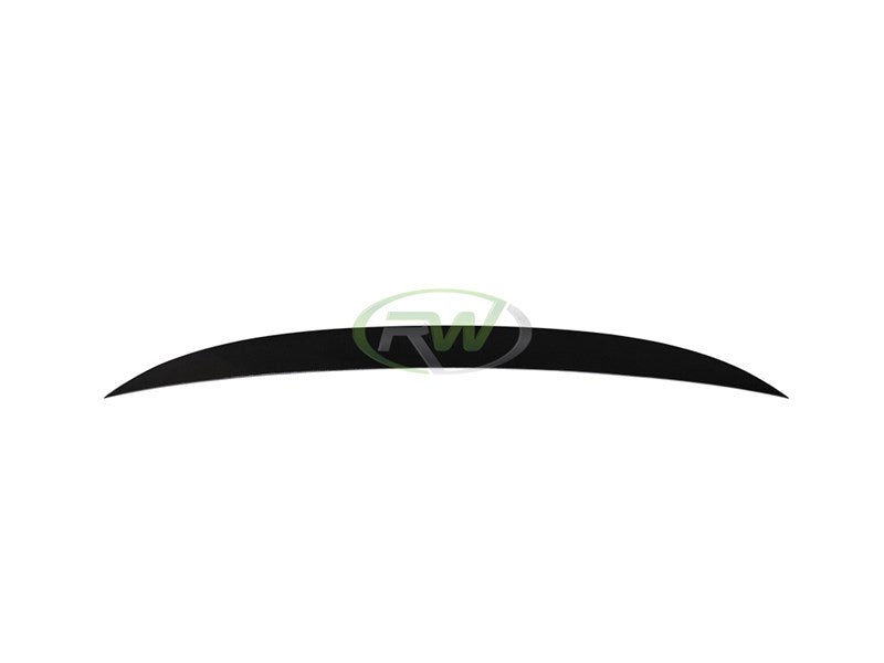 BMW E92 M3 1x1 Carbon Fiber Perf Style Trunk Spoiler